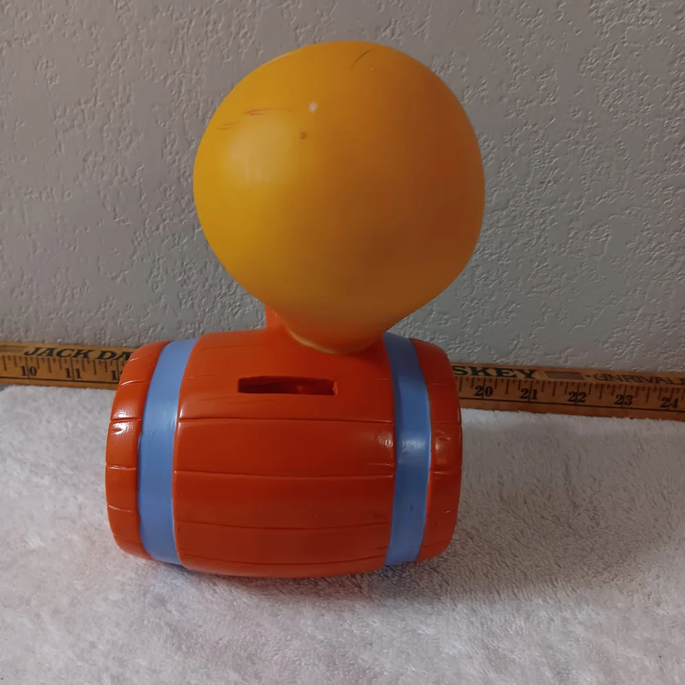 Orange and Blue Bird Toy
